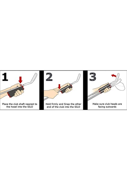 Taşınabilir Golf Sopası Tutucu - Siyah (Yurt Dışından) indirimleri