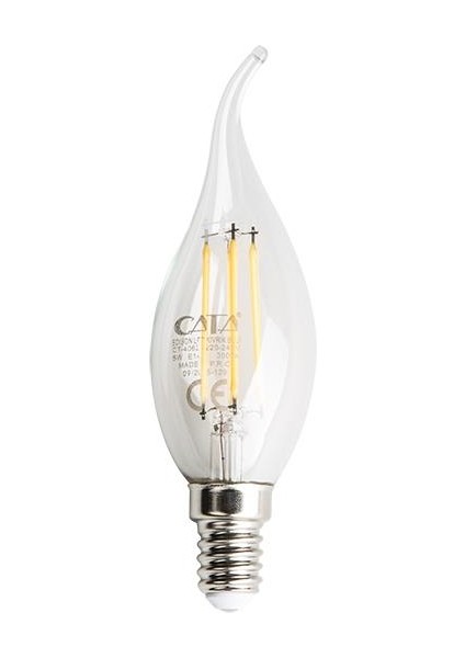 CT-4062G 4W LED Filament Kıvrık Buji Ampul Günışığı