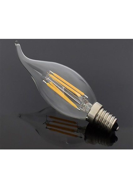 CT-4062G 4W LED Filament Kıvrık Buji Ampul Günışığı