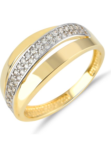 Taşlı Altın Yüzük YZA.114