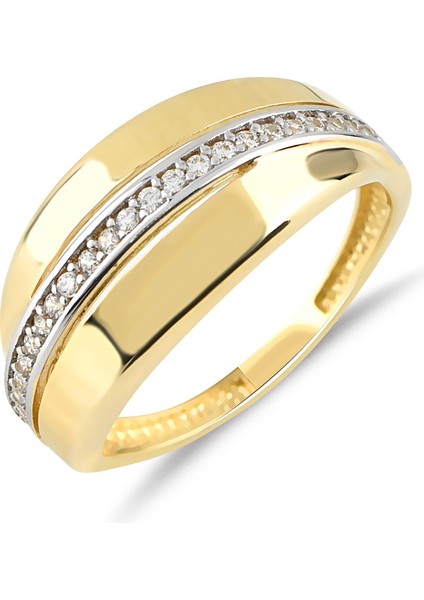 Taşlı Altın Yüzük YZA.115