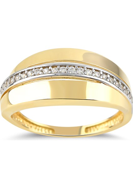 Taşlı Altın Yüzük YZA.115 fiyatları