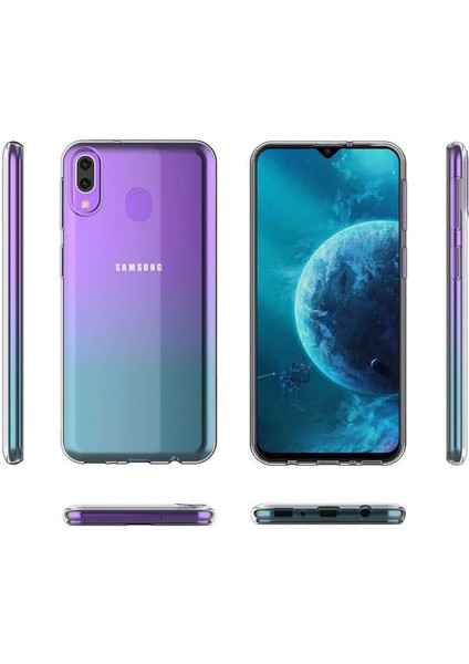 Galaxy M20 Kılıf Zore Ultra Ince Silikon Kapak 0.2 mm