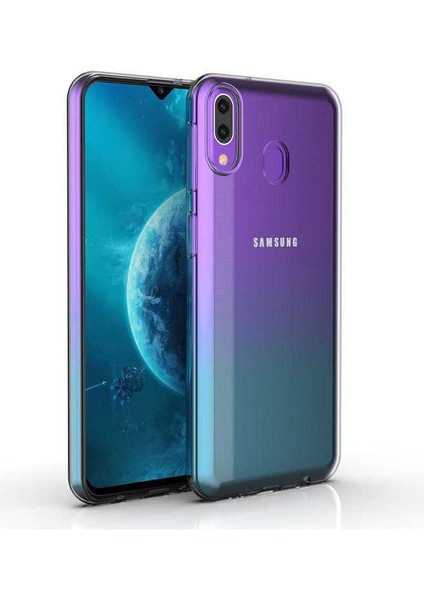 Galaxy M20 Kılıf Zore Ultra Ince Silikon Kapak 0.2 mm