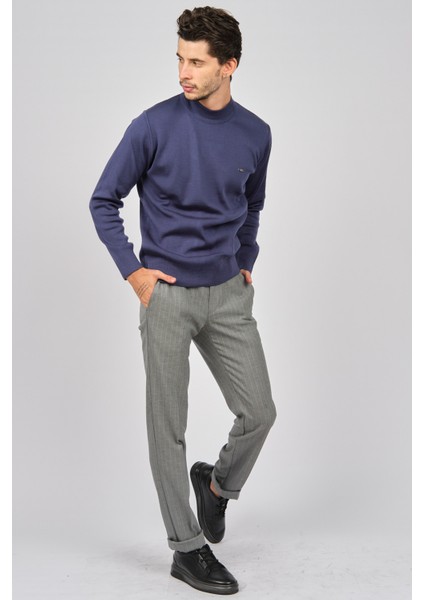 Erkek Yarım Balıkçı Kazak 6081215 Indigo fiyatları