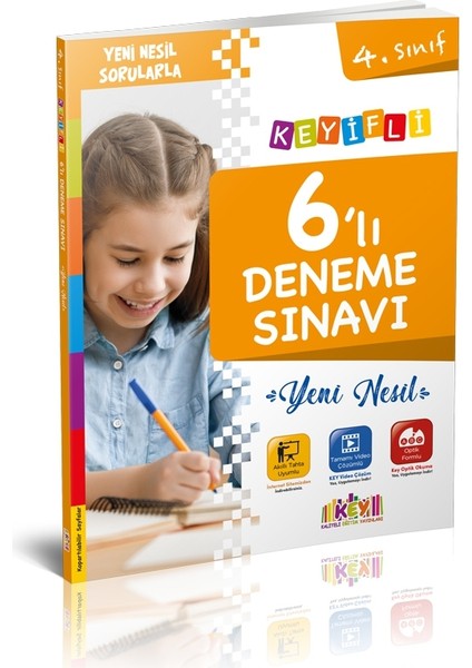 4. Sınıf Keyifli Yeni Nesil 6’lı Deneme Sınavı