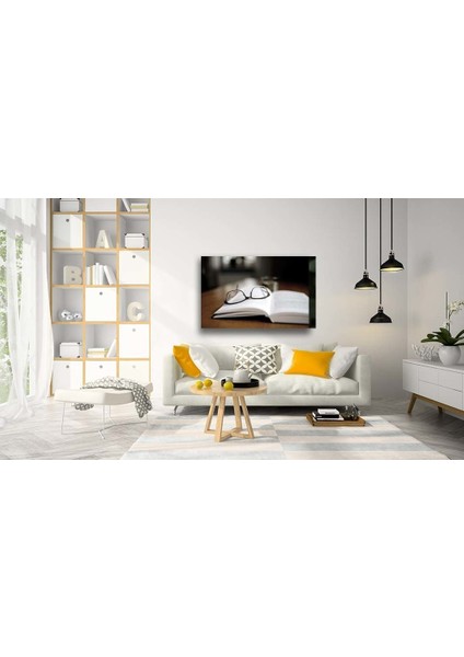 Dekorcumshop Gözlük ve Kitap Cam Tablo 4mm Dayanıklı Temperli Cam fiyatları