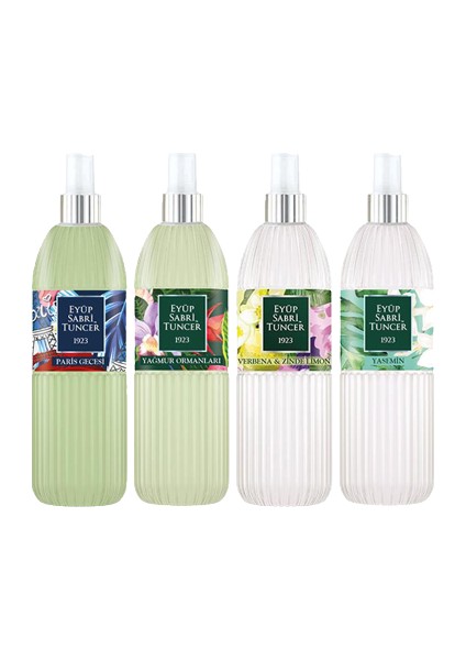 Kolonya Seti, Paris Gecesi, Verbena & Zinde, Yasemin,yağmur Ormanları 150 ml fiyatları