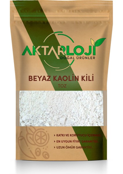 Cilt ve Yüz Maskesi Için Toz Kaolin Kili 250 gr
