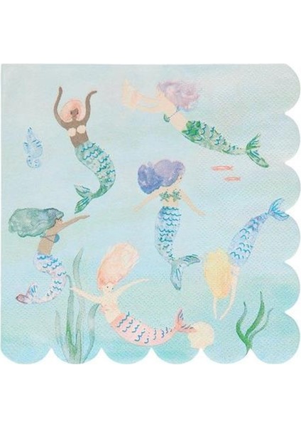 Deniz Kızı Peçeteler