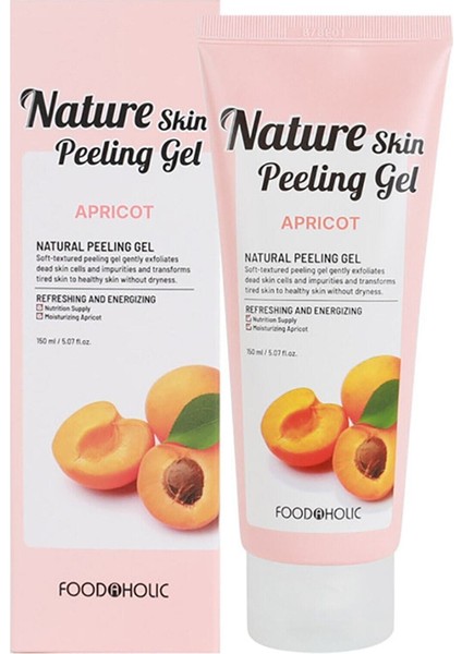 Hassas Ve Lekeli Ciltler Için Renk Açıcı Arındırıcı Kayısı Özlü Peeling Jel (Büyük Boy)