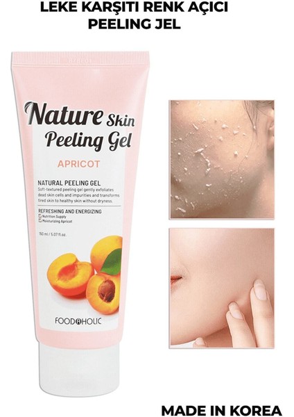 Hassas Ve Lekeli Ciltler Için Renk Açıcı Arındırıcı Kayısı Özlü Peeling Jel (Büyük Boy) fiyatları