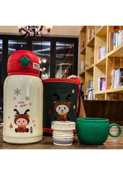Çocuk Meng Karikatür Noel Serisi Yalıtım Kupası (Yurt Dışından) fırsatları