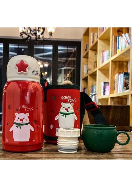 Çocuk Meng Karikatür Noel Serisi Yalıtım Kupası (Yurt Dışından) indirimleri