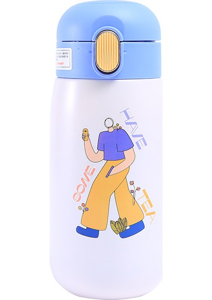 Yeni Ins Rüzgar Çift Katmanlı Vakum Taşınabilir Termos Kupası 420ML (Yurt Dışından)