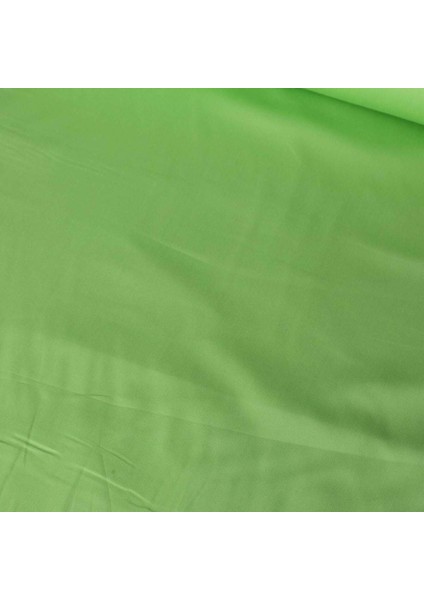 Fıstık Yeşili Penye Saten Kumaş