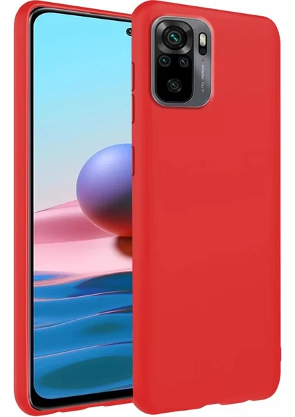 Piyasa Sepeti Xiaomi Redmi Note 10 Ince Mat Silikon Kılıf