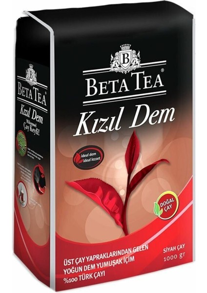 Beta Tea Beta Kızıl Dem Türk Çayı 1 kg