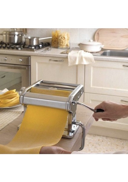Italya Gold Imperial 2 Kesicili Manuel 180 mm Erişte Makarna Yapma Makinesi fiyatları