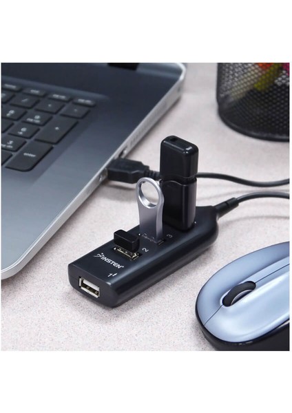 4 Port USB Çoğaltıcı Çoklayıcı Hub USB 2.0 Çoklama Pc Laptop