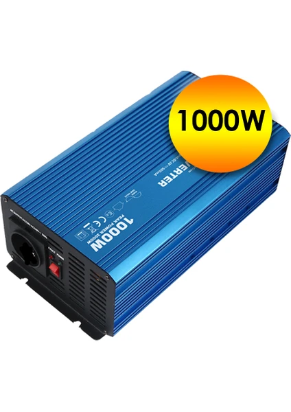 1000W 12V Tam Sinüs Inverter