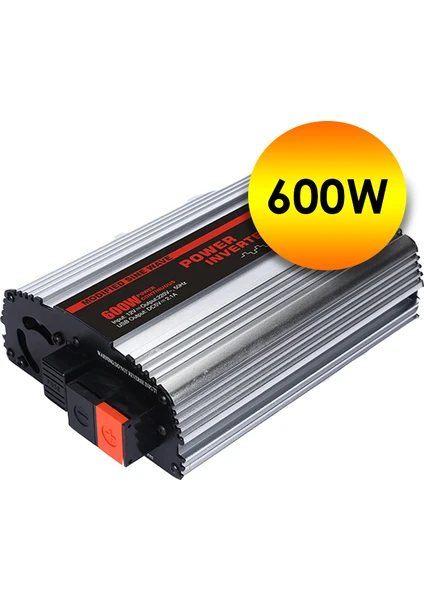 600W 12V Modifiye Sinüs Inverter