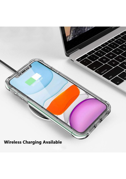 Apple iPhone 11 Çift Taraflı Silikon Kılıf Şeffaf