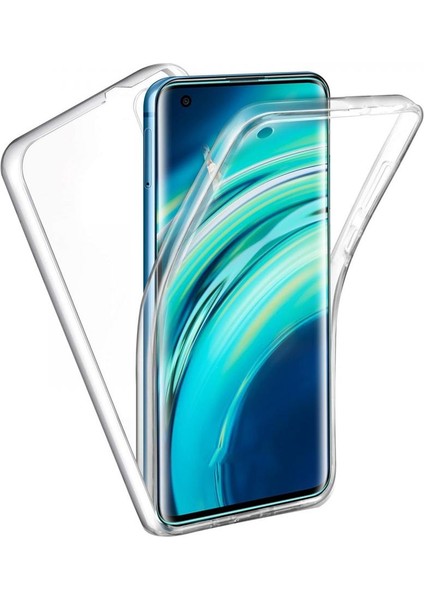 Xiaomi Mi 10 Çift Taraflı Silikon Kılıf Şeffaf