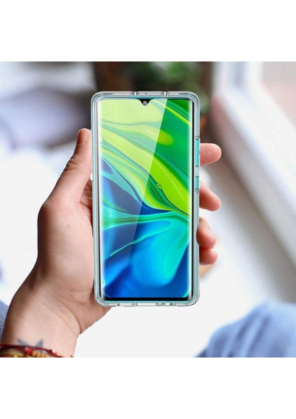 Xiaomi Mi 10 Çift Taraflı Silikon Kılıf Şeffaf modelleri
