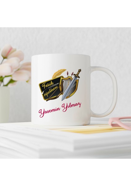 Tarih Öğretmeni Tasarımlı Kişiye Özel Kupa Bardak