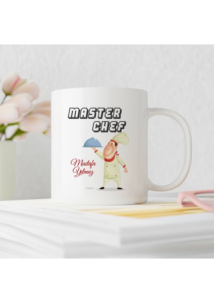 Master Chef Tasarımlı Kişiye Özel Kupa Bardak