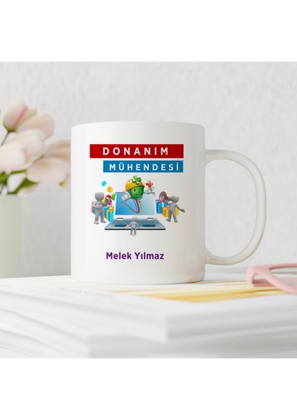 Donanım Mühendisi Tasarımlı Kişiye Özel Kupa Bardak