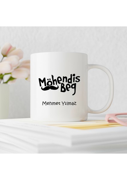 Möhendis Bey Tasarımlı Kişiye Özel Kupa Bardak