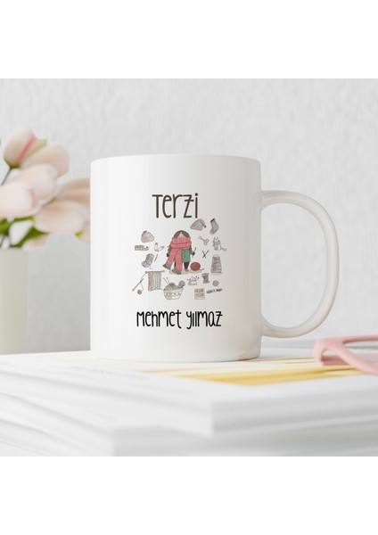 Terzi Tasarımlı Kişiye Özel Kupa Bardak