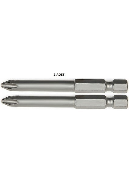 Ph2 Uzun Yıldız Bits Uç 75 mm