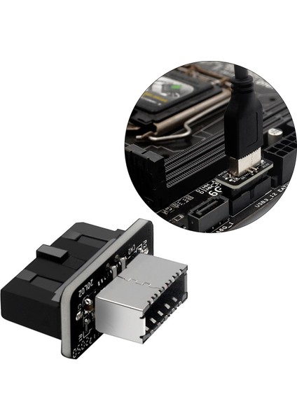 Bilgisayar USB 3.0 19 P / 20P Anakart Için E Adaptörü (Yurt Dışından)