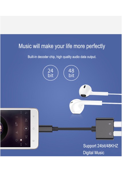 2in 1 USB Tipi C'ye 3.5mm Kulaklık Ses Jack Şarj Kablosu Adaptörü (Yurt Dışından) modelleri
