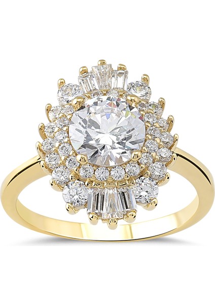 Preciosa Zirconia Taşlı Gümüş Fantazi Yüzük YZG.370 fiyatları