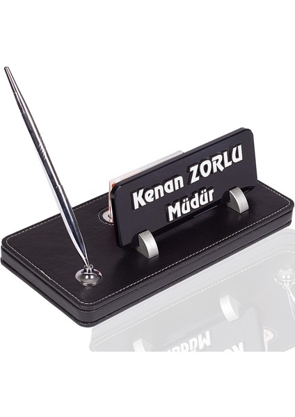 İsme Özel Ofis Masa İsimliği Carmen