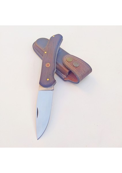 El Yapımı Kilitli Çakı - Outdoor Katlanır Bıçak - Yaylı Çakı - Mozaik Pimli - Paslanmaz Çakı -Ürün Kodu YS237