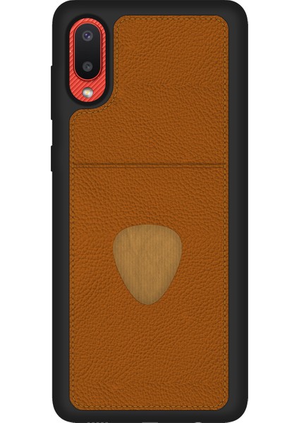 Samsung Galaxy A02 Kılıf Proda Deri Tek Kartlık Cepli Kapaktaba