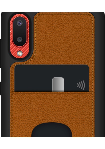 Samsung Galaxy A02 Kılıf Proda Deri Tek Kartlık Cepli Kapaktaba fiyatları