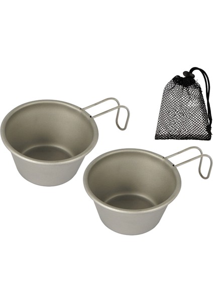 2x Paslanmaz Çelik Bardak Açık Hava Etkinlikleri Için Cam Içme Piknik (Yurt Dışından)