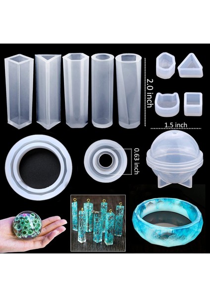 142 Adet Silikon Reçine Kalıp ve Malzemeleri (Yurt Dışından) indirimleri