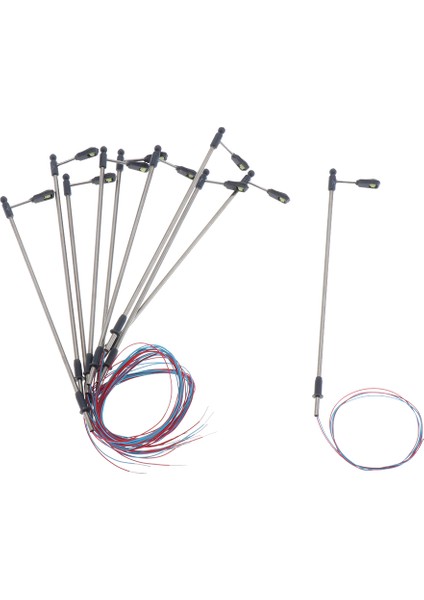 Ho Ölçekli LED Işıkları Modeli Binalar Dollhouse Kum Masa Aksesuar Işıkları C 1: 150 (Yurt Dışından) modelleri