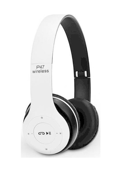 P47 5.0+ Edr Wireless Kulaklık Beyaz