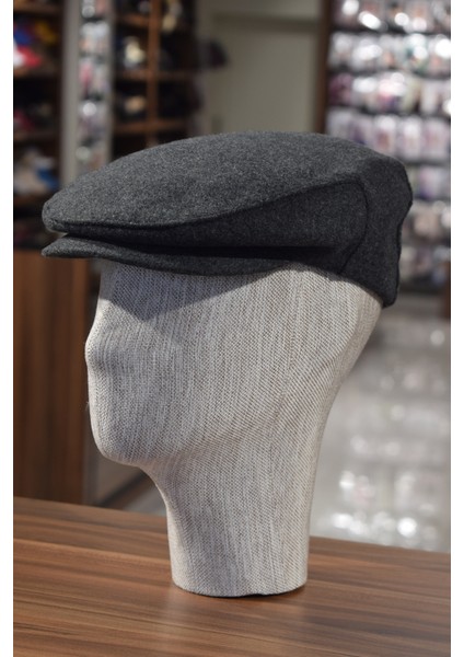 London Füme Kasket Kaşe Kışlık Kumaş Şapka fiyatları