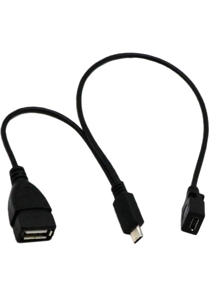 Otg Host Güç Kablosu Mikro USB Erkek USB & Mikro USB (Yurt Dışından)