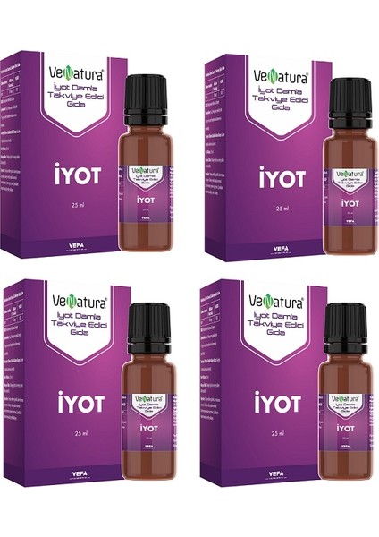 Vefa Iyot 25 Ml X4