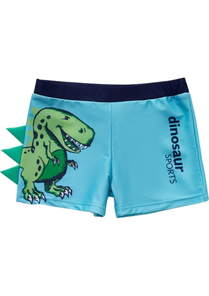 Çocuklar Mayo Şort Mayo Gençlik Yüzme Banyo Pantolon Gölü Mavi Xl (Yurt Dışından)